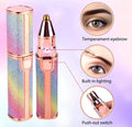2 In 1 Eyebrow Trimmer & Hair Shaver - souqsaving.com